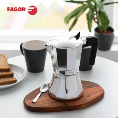 FAGOR+COOKWARE+CAFETERA+CUPY+ALUMINIO+INDUCCION 2