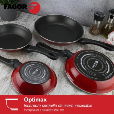FAGOR+SARTENES+OPTIMAX+ROJO 4