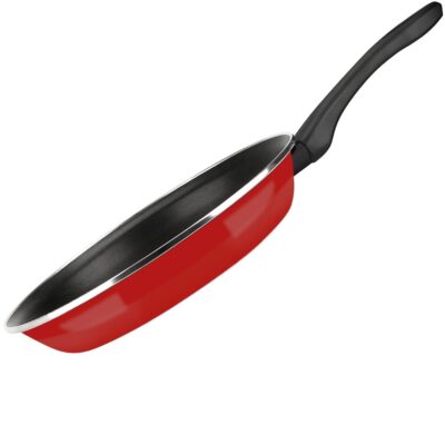 Fagor SARTEN OPTIMAX. Sartén Antiadherente Doble Capa, Acero esmaltado 1,5mm de Espesor, Compatible con Toda Clase Cocina, inducción, cerquillo de Acero Inoxidable. Apta lavavajillas
