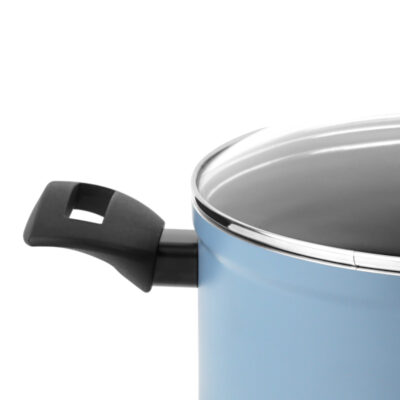 Fagor Olla OPTIMAX. Olla Antiadherente Doble Capa, Compatible con Toda Clase Cocina, inducción, cerquillo de Acero Inoxidable.