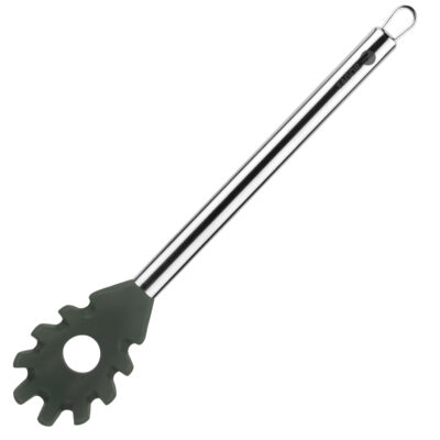 Cuchara para servir pasta FAGOR MELIER, fabricados en acero inoxidable de alta calidad los hace extremadamente fuertes.