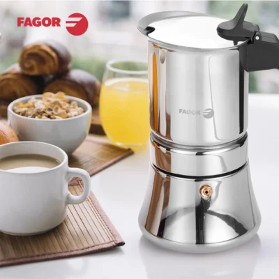 FAGOR+COOKWARE+CAFETERA+ETNICA+ACERO+INOXIDABLE 2