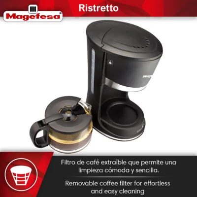 MAGEFESA+CAFETERA+ELECTRICA+RISTRETTO+600 3