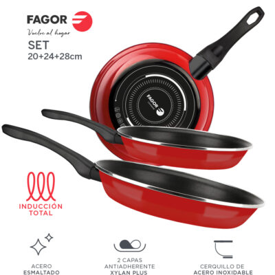 BATERIA DE COCINA FAGOR OPTIMAX