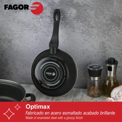 Sartén Fagor Optimax negra