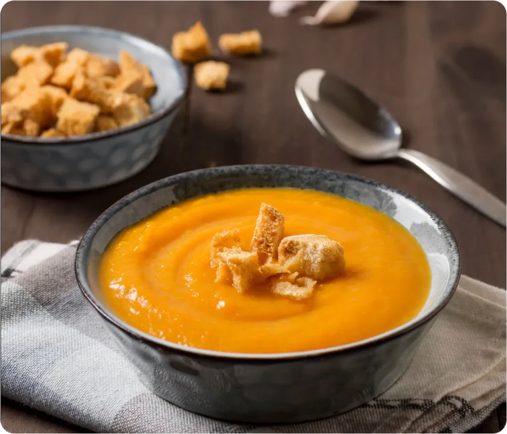 Crema de calabaza para otoño