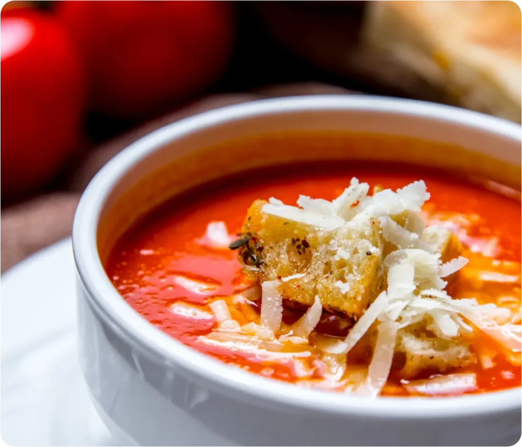 Sopa de tomate para otoño