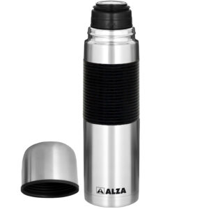 Olla a presión ALZA SPACE. Olla express de acero Inoxidable 18/10, apta para tipo de cocinas gas, vitroceramica, INDUCCIÁ“N y lavavajillas. Fondo Termo difusor, 3 sistemas de seguridad (2.5L)