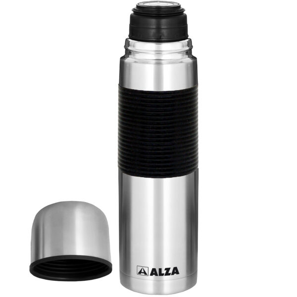 Olla a presión ALZA SPACE. Olla express de acero Inoxidable 18/10, apta para tipo de cocinas gas, vitroceramica, INDUCCIÁ“N y lavavajillas. Fondo Termo difusor, 3 sistemas de seguridad (2.5L)