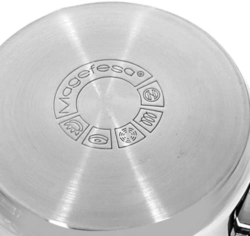 CACEROLA DE ACERO INOXIDABLE MAGEFESA