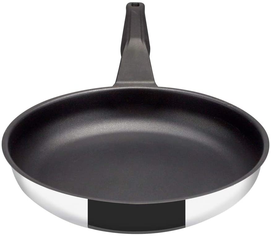 MAGEFESA COMTE SartÁ©n Antiadherente Triple Capa, Acero Inoxidable, INDUCCIÁ“N. Apta lavavajillas. Fondo INDUCCIÁ“N TOTAL "Full induction"