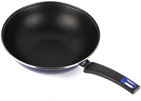SARTEN WOK VITREX MARSEILLE. SartÁ©n antiadherente doble capa, acero vitrificado de calidad, compatible con todo tipo de fuego, incluido inducción. Apta para lavavajillas. Mango ergonómico (WOK, 30_cm)