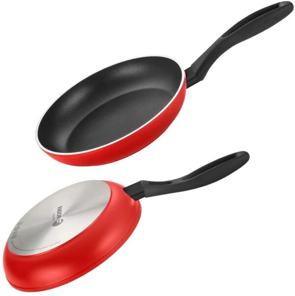 set de SARTENES rojas fagor maxima