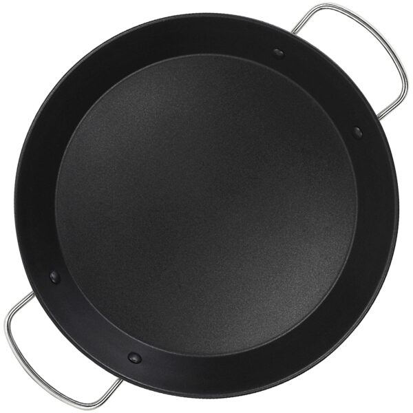 AlzaÂ® Paellera Valenciana de 45cm fabricada en acero inoxidable 18/10, apta para uso en horno, compatible con todo tipo de cocinas