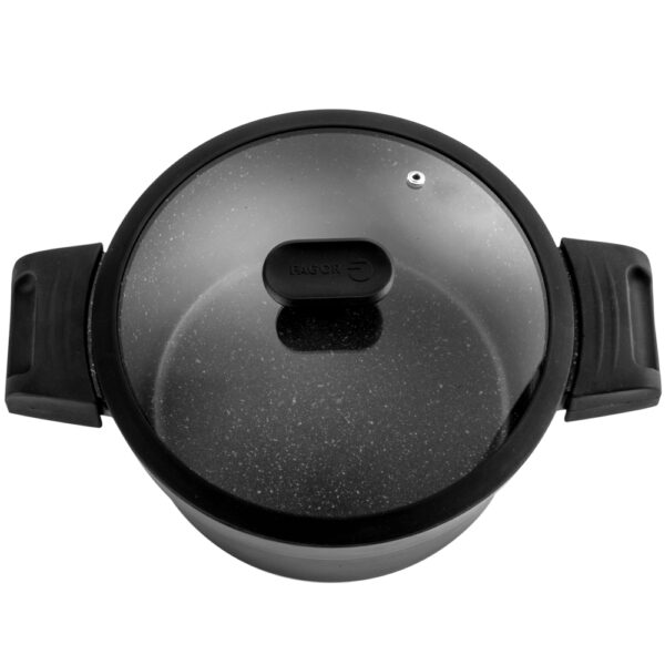 OLLA NEGRA CON ANTIADHERENTE FAGOR ALUTHERM