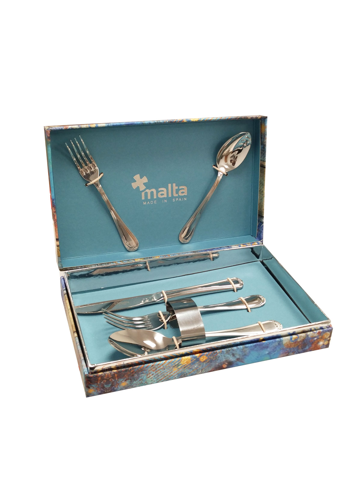 Cmec018100029 1 Estuche 5 Piezas Servillet Caja Mariposa Rivete Cubiertos Menaje Cocina Utensilios 7