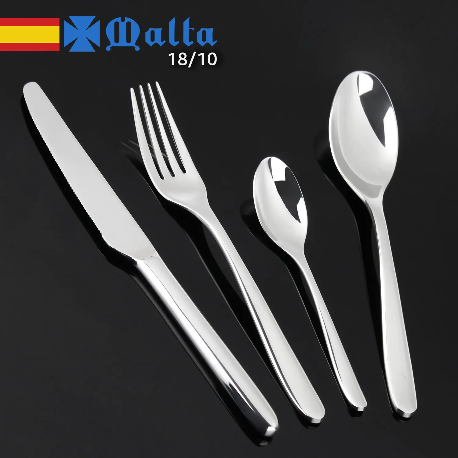 CUBIERTOS 1621 CRUZ DE MALTA