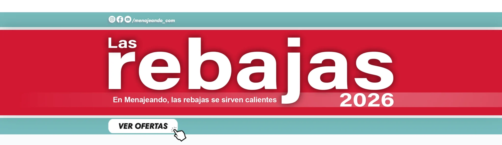 [ES][MNJ] Banner Rebajas 2026 Menajenado [Escritorio]