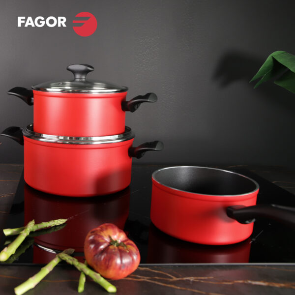 Fagor Bateria Maxima 8 Piezas Roja 1 7
