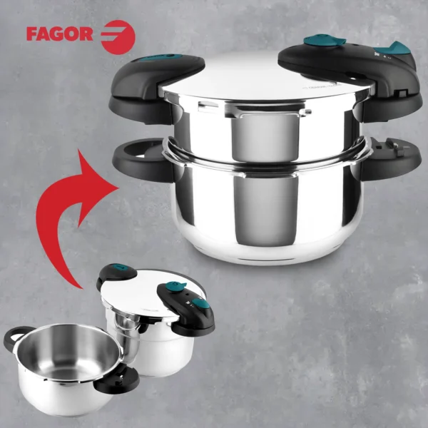 FAGOR+COOKWARE+OLLA+EXPRESS+FUTURE+ACERO+INOXIDABLE+IDUCCION 5