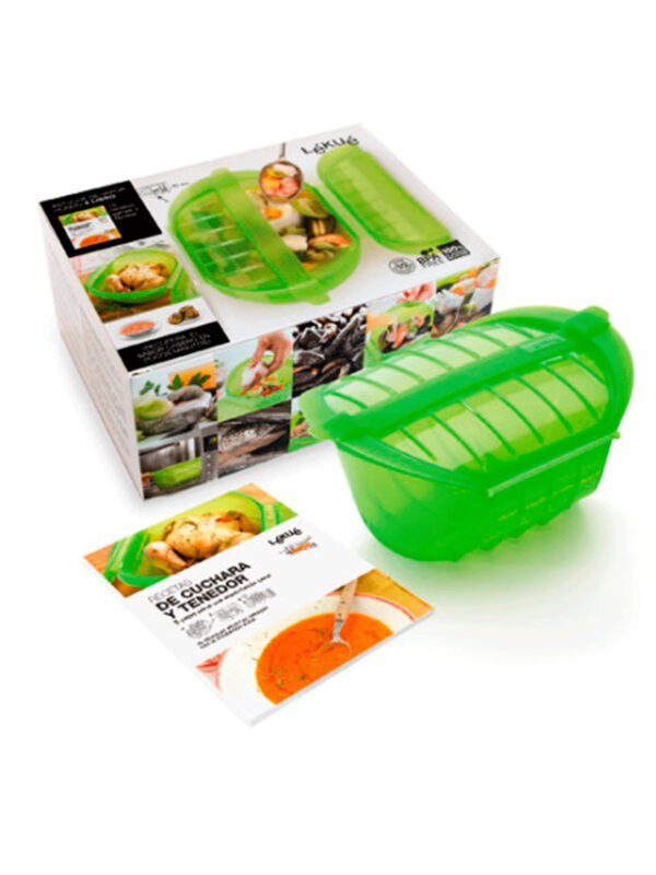 Lk3407600v09u004 Estuche Vapor Lekue Hondo 5 Menaje Utensilios Cocina 7