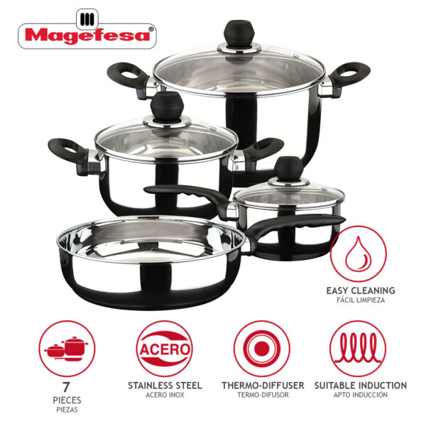Magefesa Bateria Practika 7 Piezas Acero 1 7
