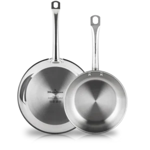 JUEGO DE SARTENES SIN ANTIADHERENTE MAGEFESA ECOSTEEL PORTADA 2