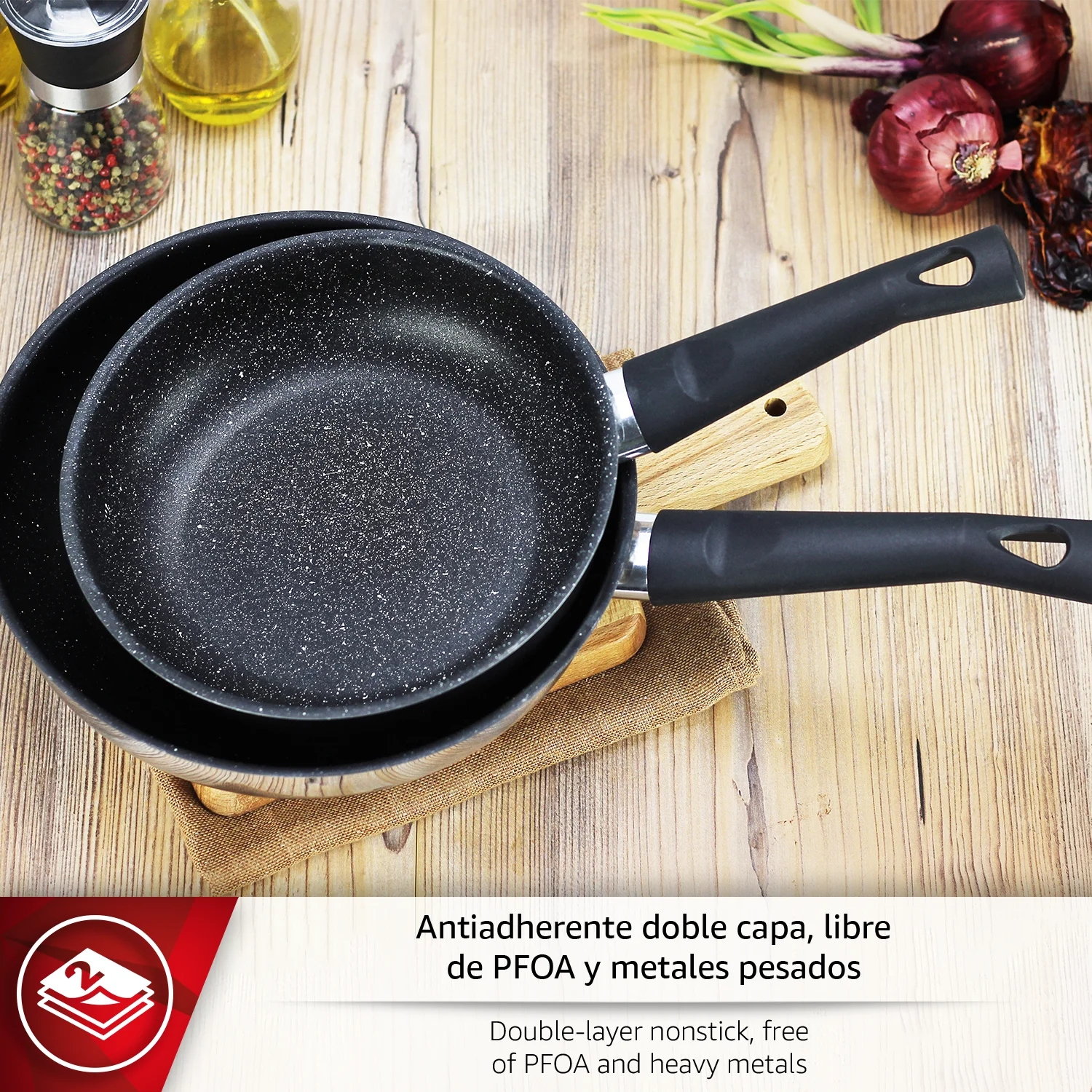 JUEGO DE SARTENES MAGEFESA DEEP GALAX 5