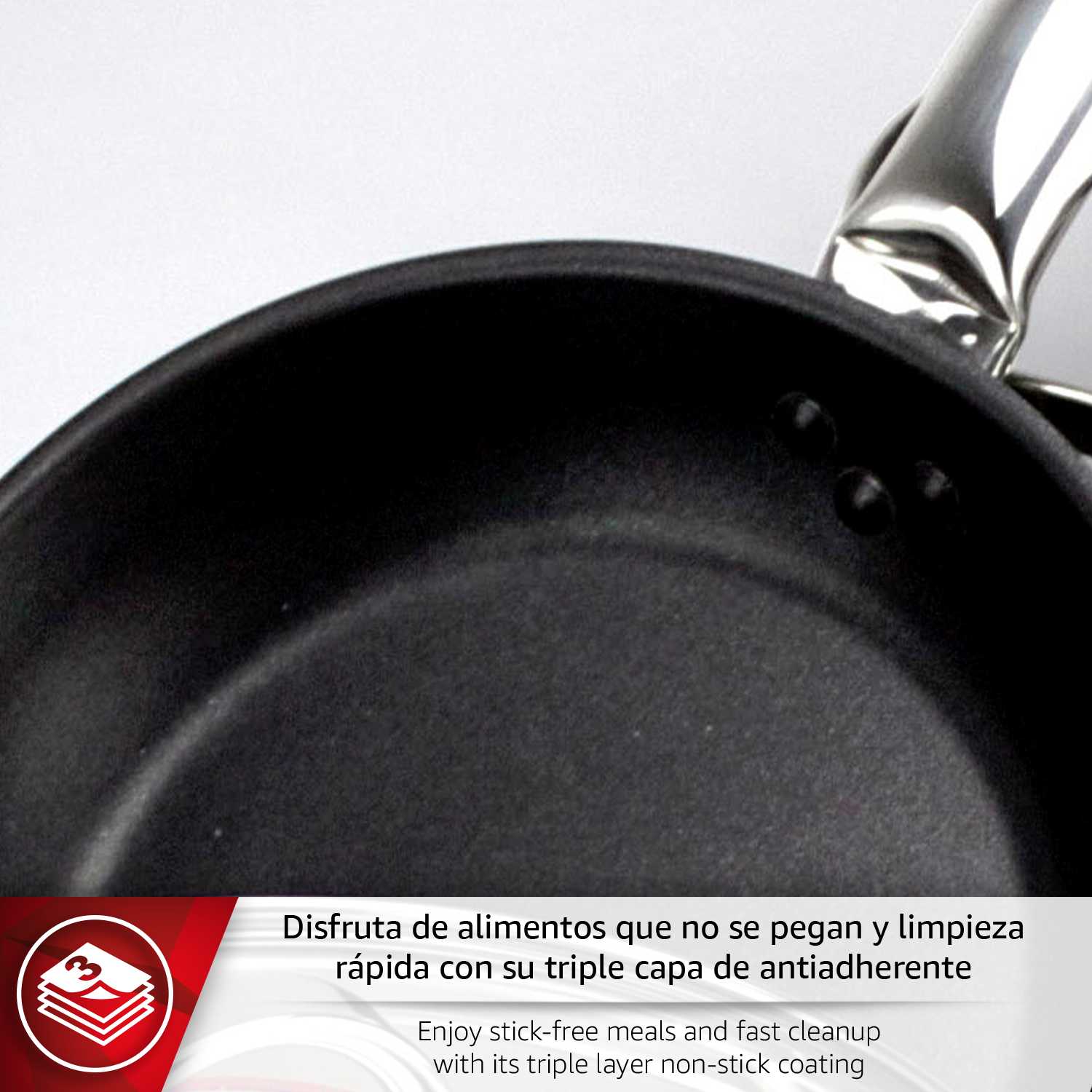 JUEGO DE SARTENES MAGEFESA NOVA ACERO INOXIDABLE INDUCCION 3