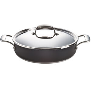 TARTERA MAGEFESA Prisma 27cm – TARTERA Fabricada en Acero Inoxidable 18/10, Compatible con Todo Tipo de Cocina, INDUCCIÁ“N. Fácil Limpieza.