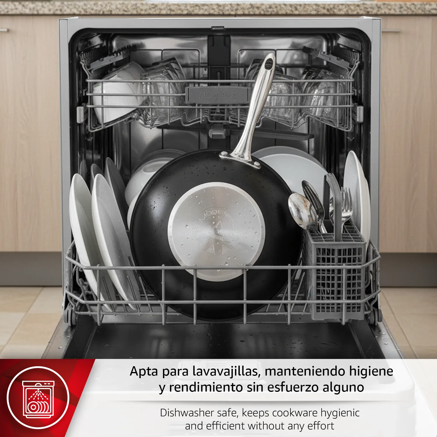 MAGEFESA WOK PRISMA ACERO INOXIDABLE INDUCCION 4