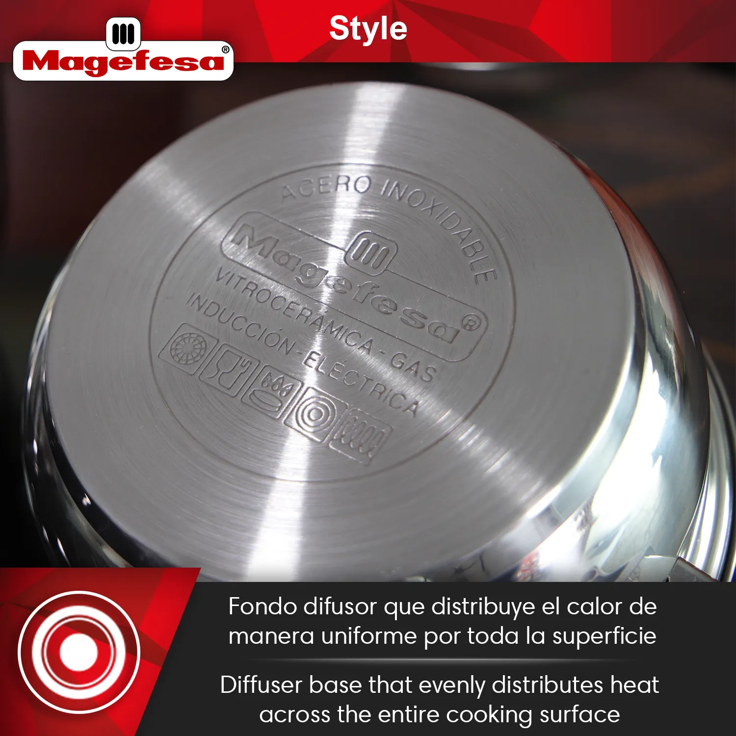 MAGEFESA+BATERIA+STYLE+4+PIEZAS+ACERO+INOXIDABLE 5