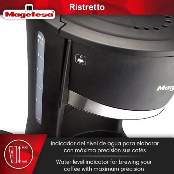 MAGEFESA+CAFETERA+ELECTRICA+RISTRETTO+600 2