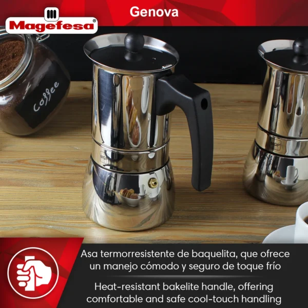 MAGEFESA+CAFETERA+GENOVA+ACERO+INOXIDABLE+INDUCCION 4