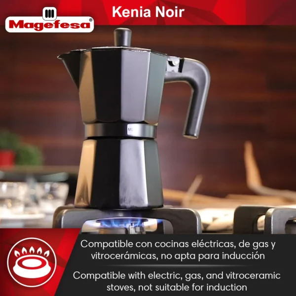 MAGEFESA+CAFETERA+KENIA+NOIR+ALUMINIO 2