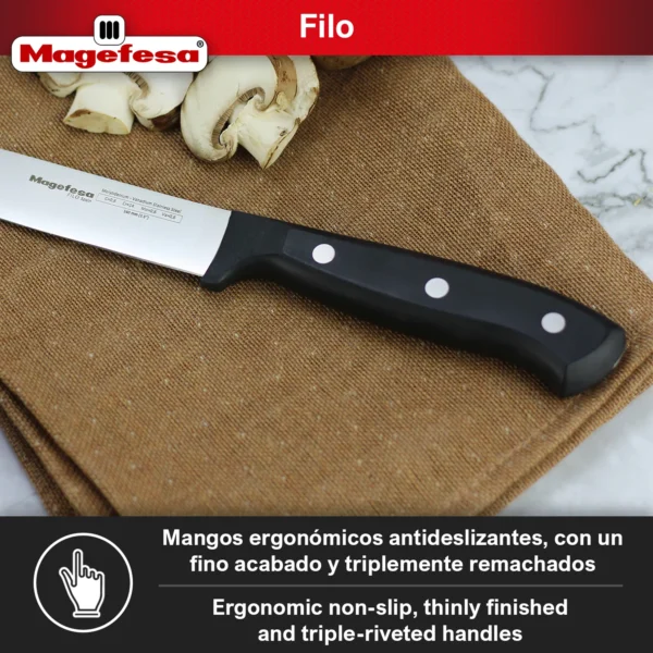 MAGEFESA+CUCHILLOS+COCINA+FILO+PELADOR 2