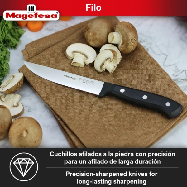 MAGEFESA+CUCHILLOS+COCINA+FILO+PELADOR 4