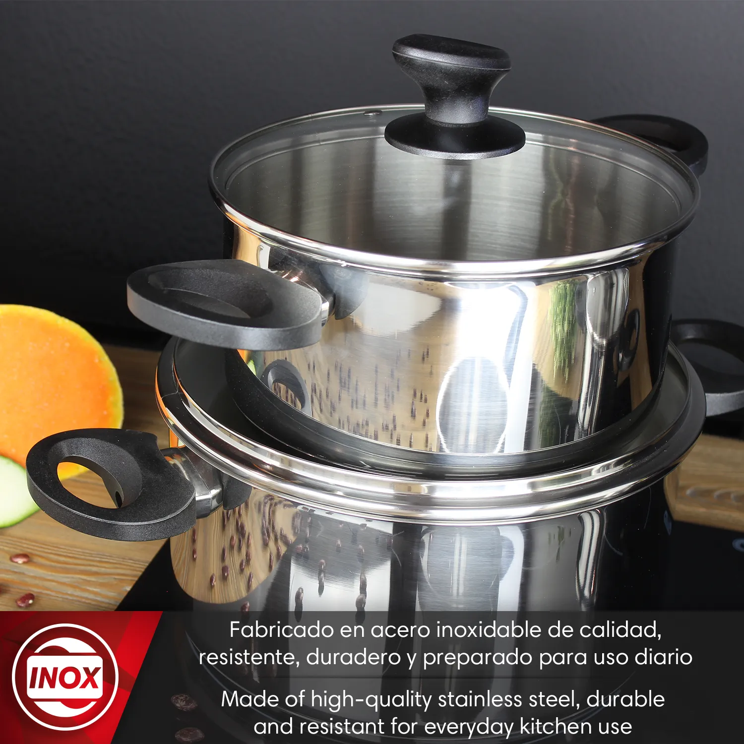 OLLA MAGEFESA DYNASTIE DE ACERO INOXIDABLE 1