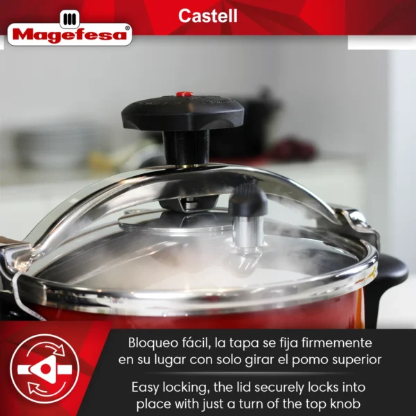 MAGEFESA+OLLA+EXPRESS+CASTELL+TRADICIONAL+ACERO+INOXIDABLE 4