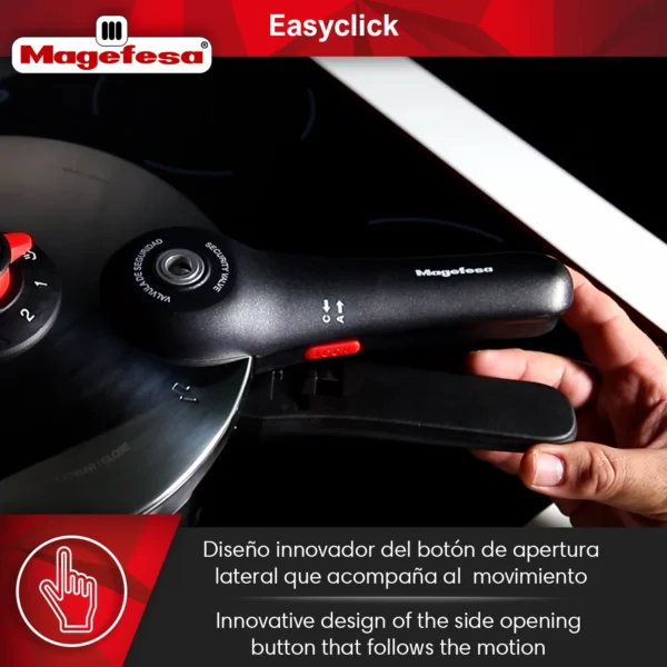 MAGEFESA+OLLA+EXPRESS+EASYCLICK+RAPIDA+ACERO+INOXIDABLE 3