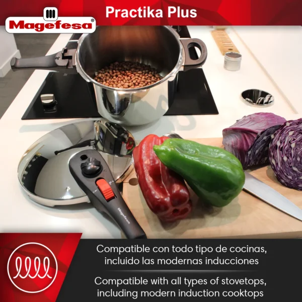 MAGEFESA+OLLA+EXPRESS+RAPIDA+PRACTIKA+PLUS+ACERO+INOXIDABLE 3