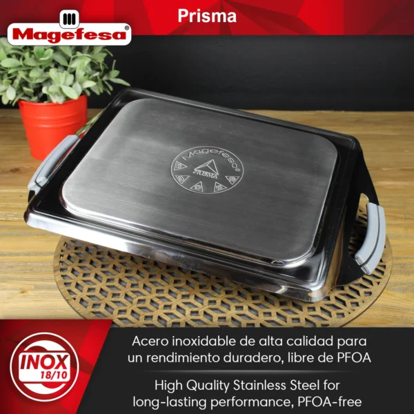 MAGEFESA+PLANCHA+TEPPANYAKI+PRISMA+ACERO+INOXIDABLE 1