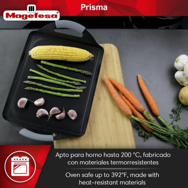 MAGEFESA+PLANCHA+TEPPANYAKI+PRISMA+ACERO+INOXIDABLE 2
