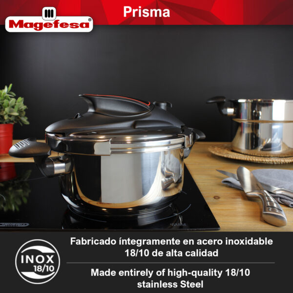 MAGEFESA_OLLA_A_PRESION_PRISMA_4+6_L_CUCHILLOS 2