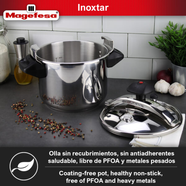 Magefesa Olla Express Inoxtar 5 1 7