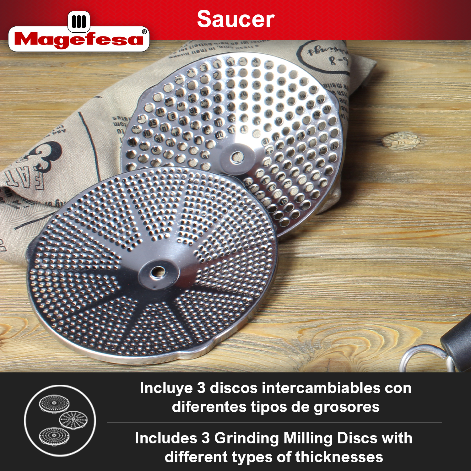 Magefesa Pasapure Saucer 3 7