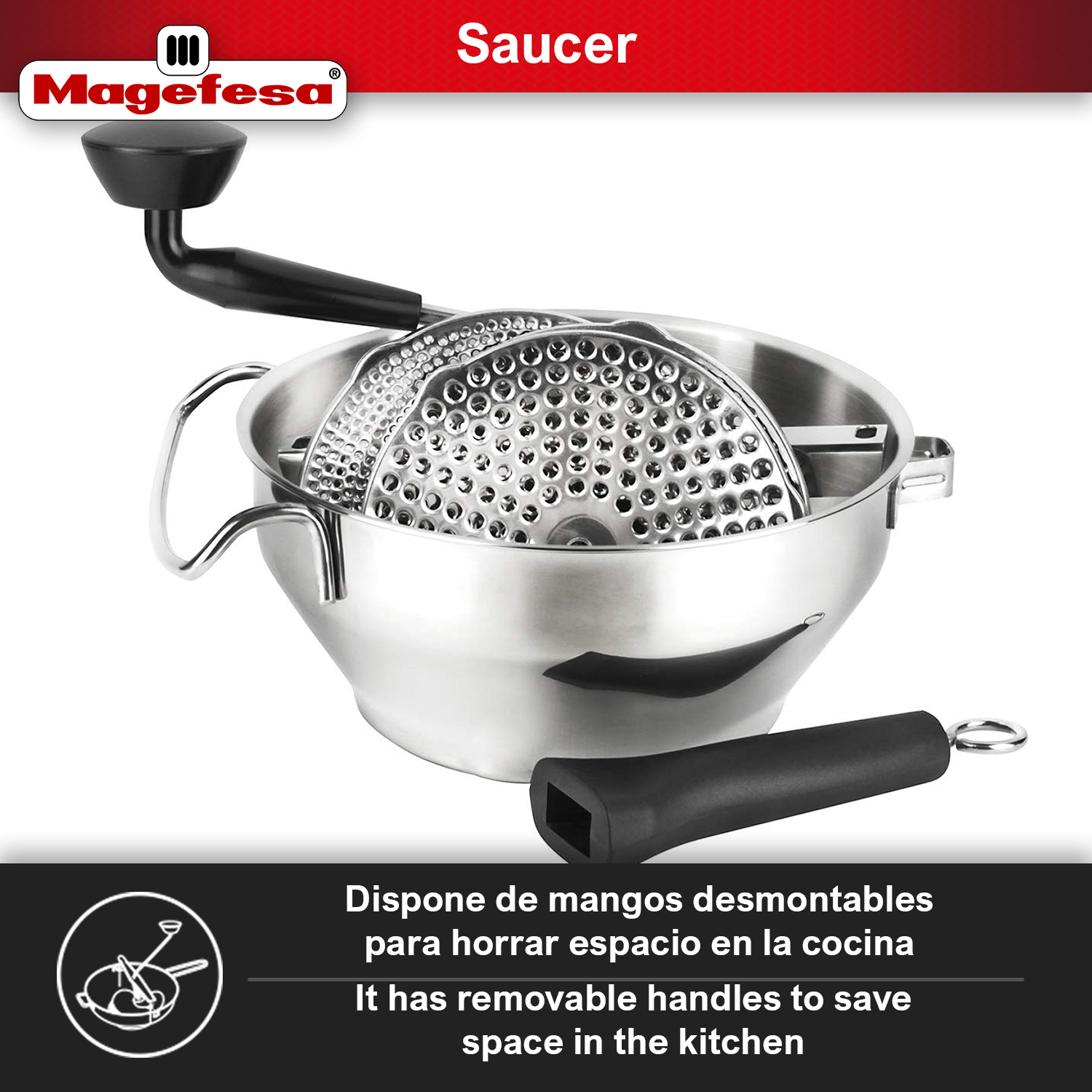 Magefesa Pasapure Saucer 4 7