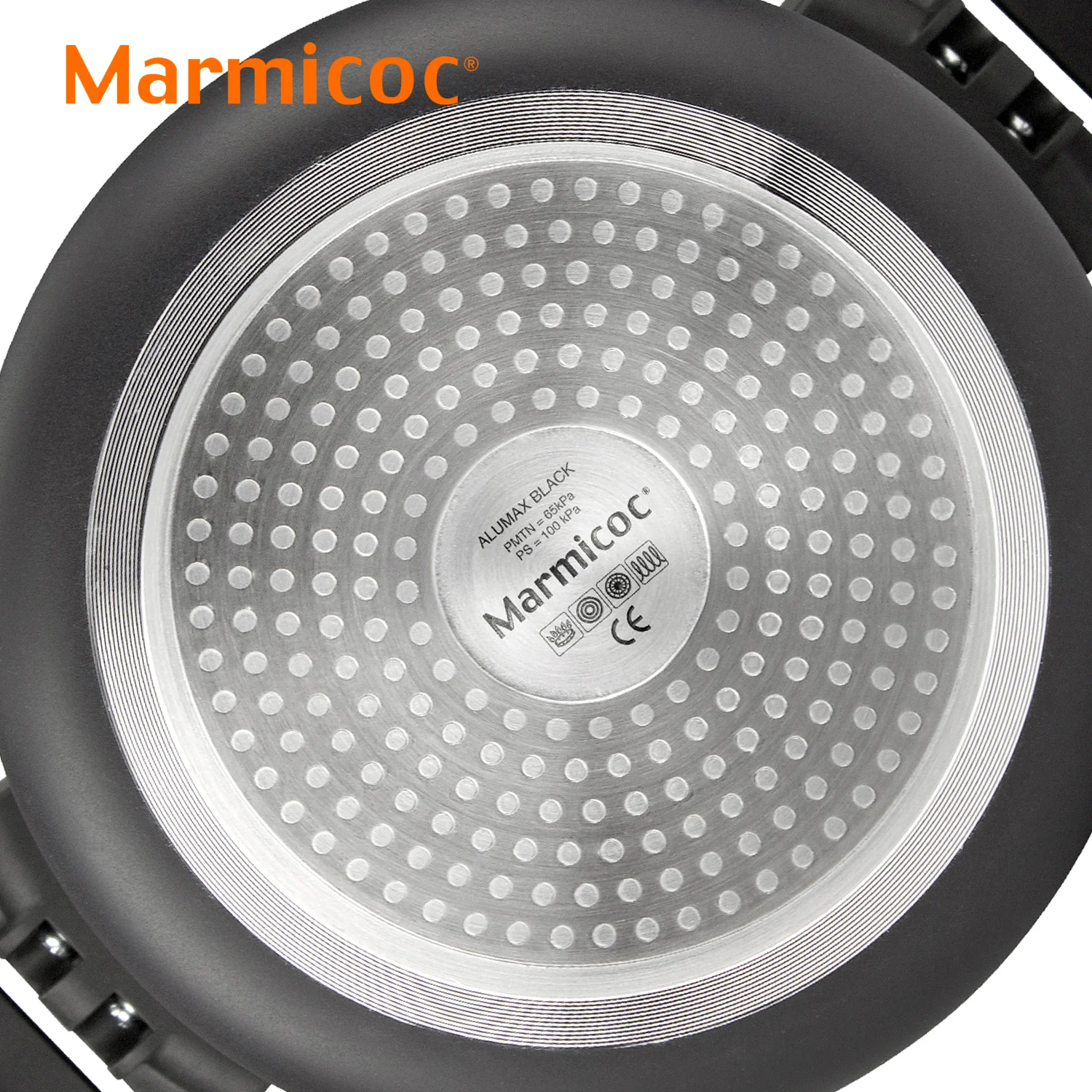 OLLA A PRESIÓN TRADICIONAL MARMICOC ALUMAX BLACK 4