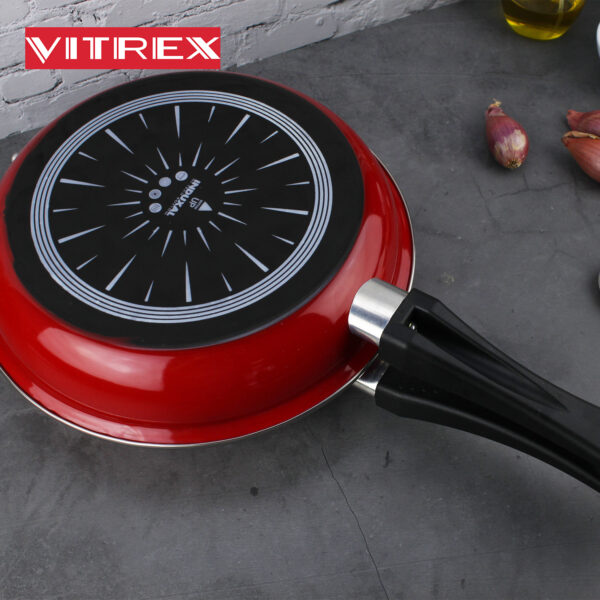 SARTEN DOBLE ROJA para tortillas VITREX MARSEILLE