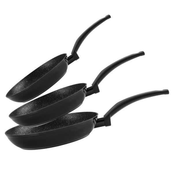 Sartenes Fagor Vivant con Antiadherente Doble Capa, Aluminio Forjado de 3 mm Espesor, Para todo tipo de Cocina, inducción, Fondo difusor de Acero Inoxidable. Apta lavavajillas